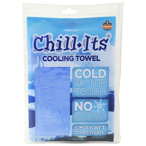Chill-Its Evaporative Cooling Towel - Blue