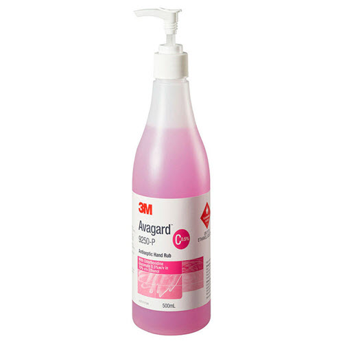 Avagard Antiseptic CHG Hand Rub - Pump 500ml 