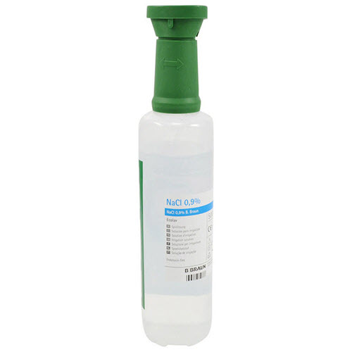 Braun Eye Wash Soft Bottle with Eye Bath 500ml
