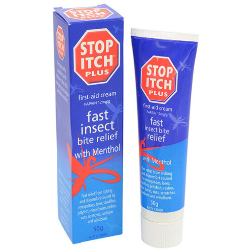 Stop Itch Plus 50g Alpha First Aid 7724