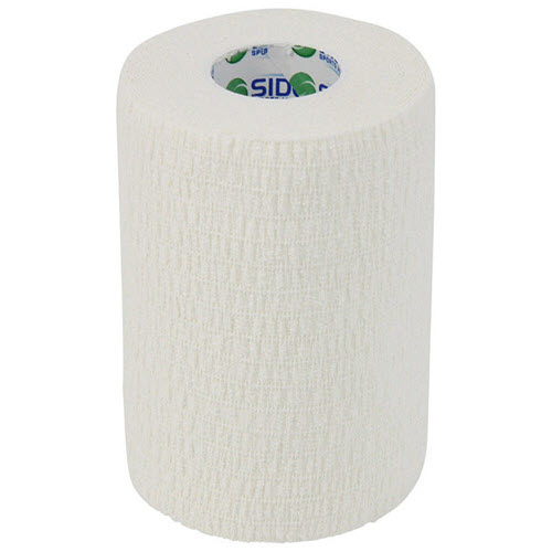 Sideline Hand Tearable White Tape [7.5cm x 6.9m]
