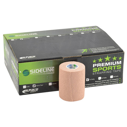 Tan 7.5cm x 6.9m Hand Tearable EAB
