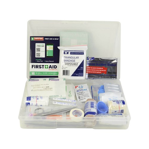 97090-travellers-kit-in-a-flat-clear-plastic-container-1