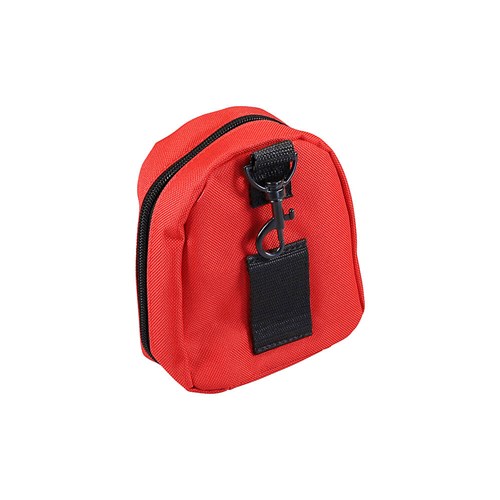RBCE-red-bag-with-carabiner-clip-small-empty-2
