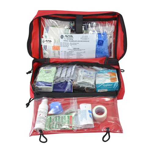 Low Risk Workplace Vehicle Kit in a Soft Pack with Handles