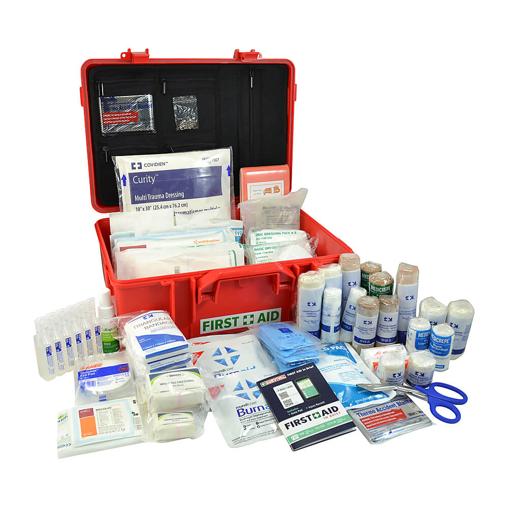 First Responder Emergency Kit - Waterproof Heavy Duty Case - Alpha ...