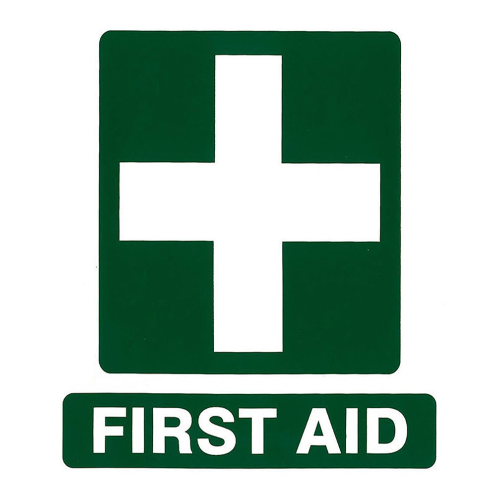 Sticker - Vinyl First Aid (Sm) - Alpha First Aid