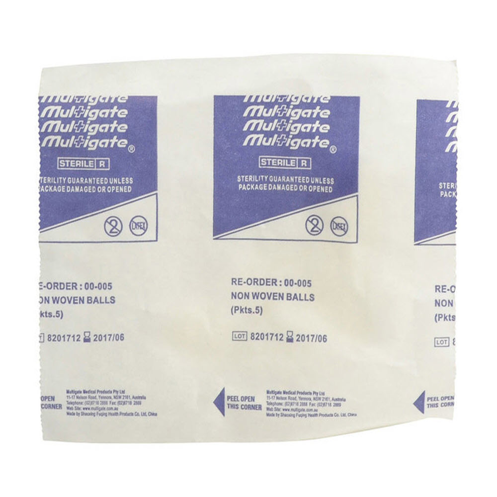 Non-Woven Nillen Cotton Balls (5) - Alpha First Aid