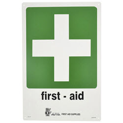 First Aid Alpha Sign