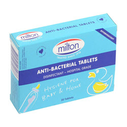 Milton Antibacterial Tabs (30) - Sanitises Utensils