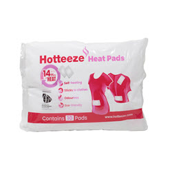 Hotteeze Self Adhesive Heat Pads - (10)