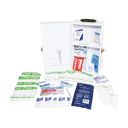 Office & Retail Workplace Kit - Metal Wall Mounted Cabinet