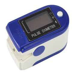 Pulse Oximeter L&R Fingertip with Carry Case