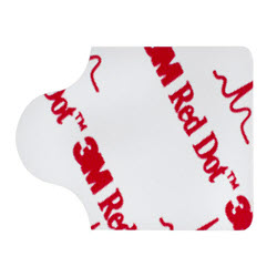 3M 2330 Red Dot Resting EKG Electrodes (100)