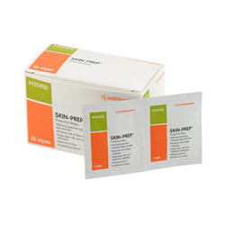 Skin Prep Wipes (50) Protective Wipe