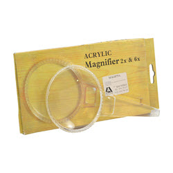 Magnifying Glass 19cm 3x = + 6x Magnification