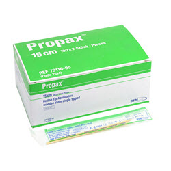 Cotton Applicator 2's (100) 15cm Sterile Single Tip