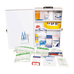 High Risk Standard Workplace Kit (1-29) Wall Mounted Metal Cabinet With Drawer