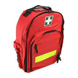 Red First Aid Back Pack [Empty]