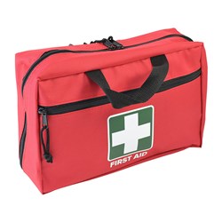 Red Soft Pack with Handles Empty