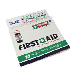 Survival First Aid Handbook Magnet Strip