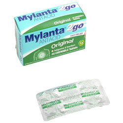 Mylanta 2go Chewable Tablets [Original (24)]
