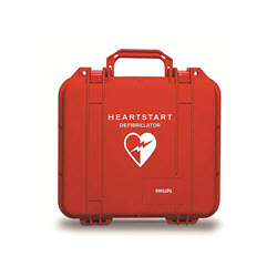 HeartStart Pelican Case for HS1 & FRx Defibrillator - Red