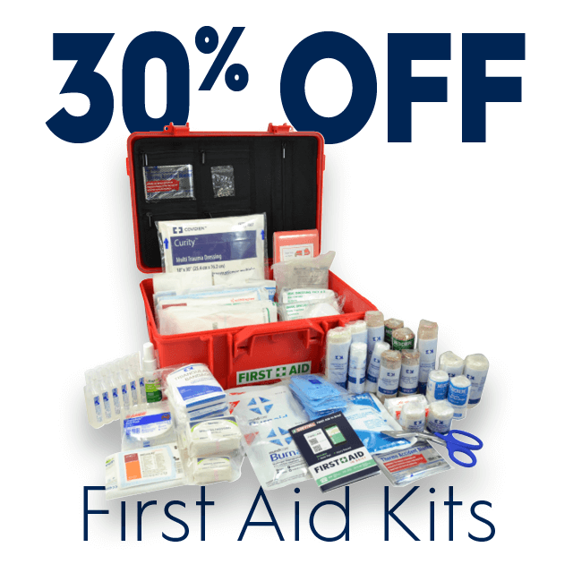 30% OFF First Aid Kits